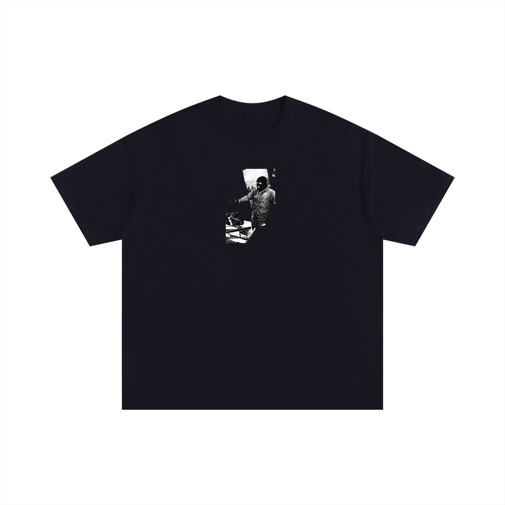 Postcard Bandit - Logo oversized tee black
