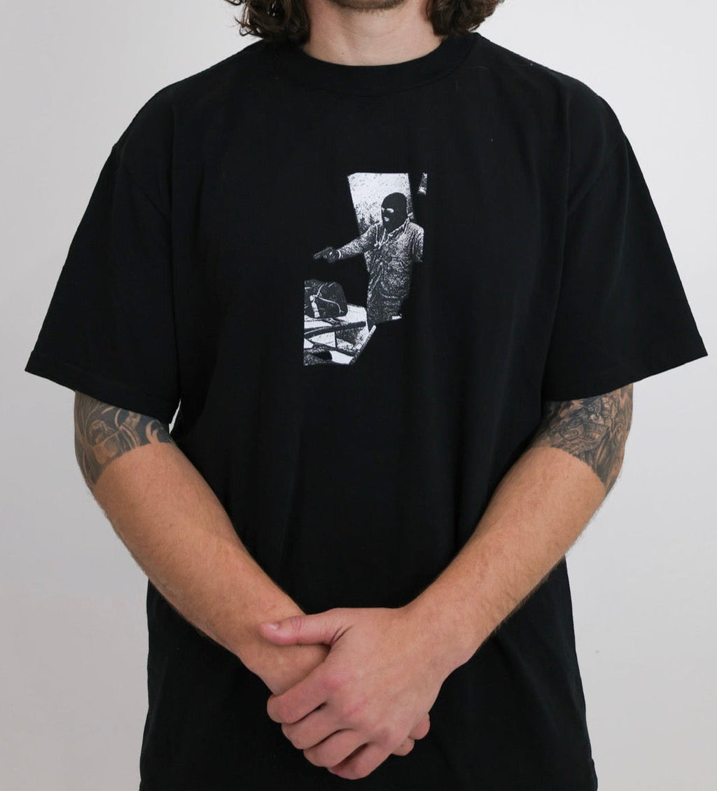 Postcard Bandit - Logo oversized tee black