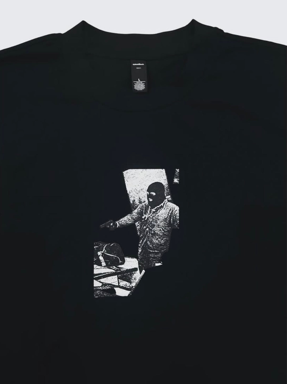 Postcard Bandit - Logo oversized tee black